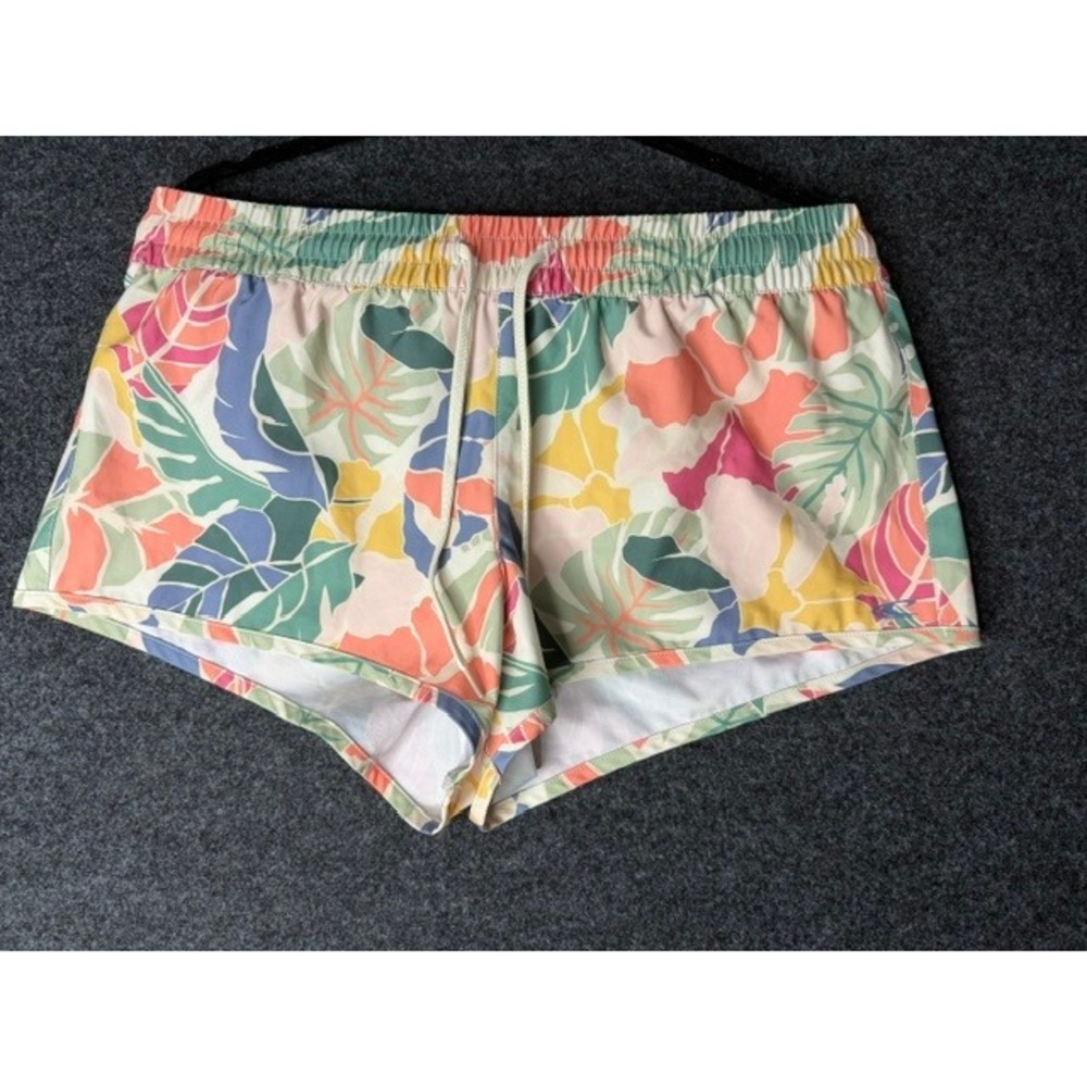 ONeill Hyperfreak Women Tropical Floral Board Shorts Hyperdry Swim Size L